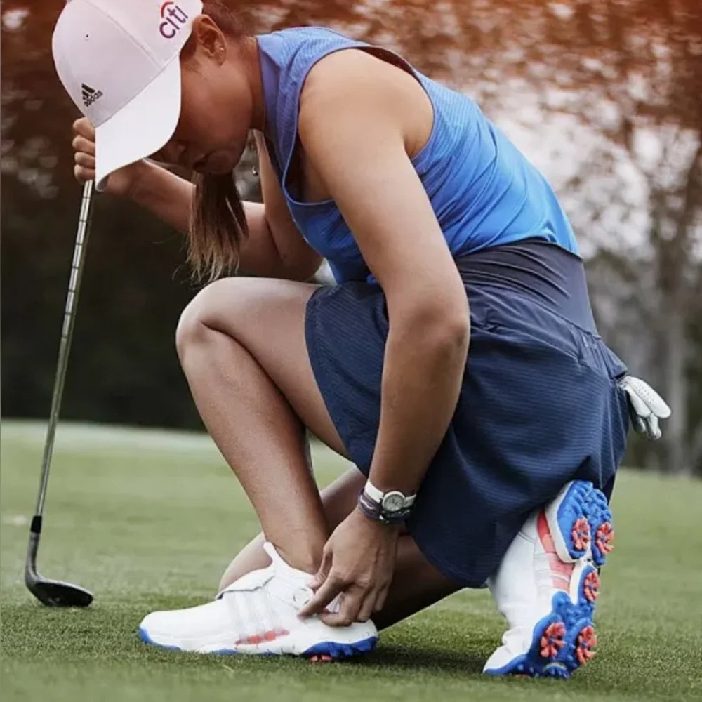 NWT [Adidas] HEAT.RDY Sport 15" Golf Skort Skirt in Crew Navy Blue Women’s Sz XS - Picture 3 of 12